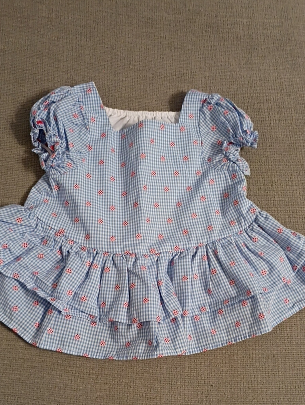 Beautiful Pippa & Julie Square Neck Top 18 Months